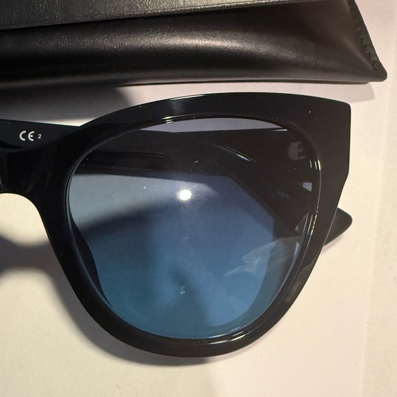 Moschino Dark Blue Sunglasses - Picture 2 of 7